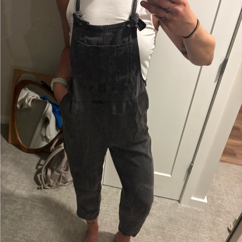 fab'rik Black Overalls Jumpsuit